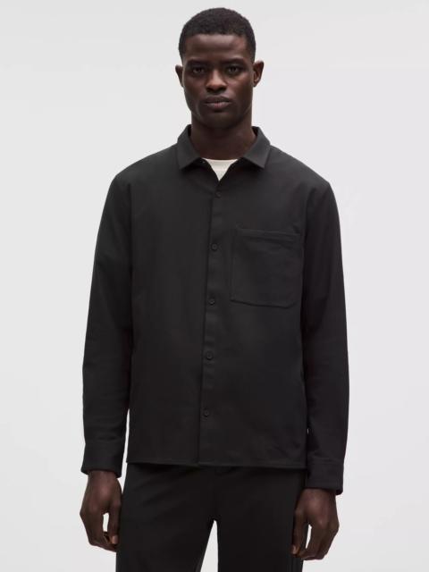 Brushed Woven Overshirt