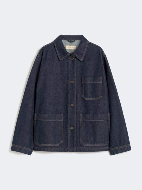 Authentic denim shacket - NAVY