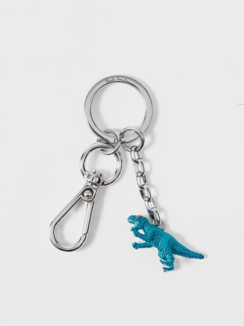 Teal 3D 'Dino' Keyring