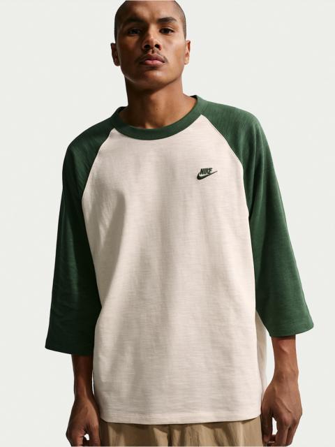 Nike Sportswear Club Men's 3/4-Sleeve Raglan Top