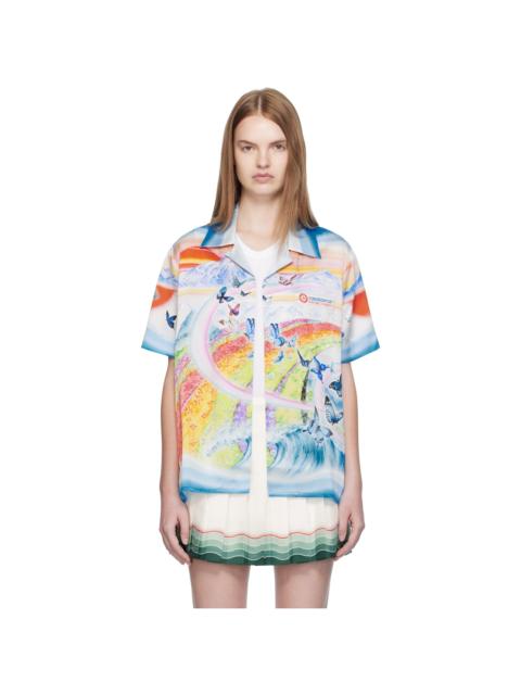 Multicolor Silk Shirt