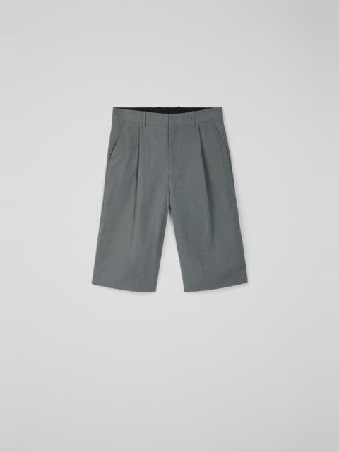 Gray Technical Suit Shorts
