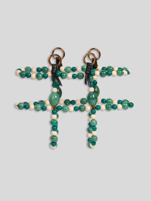 DECORATIVE BAG CAGE WITH MARBLES