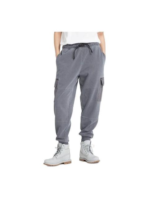 Timberland Mixed Media Garment Dye Sweatpants 'Grey' A6JT5-001