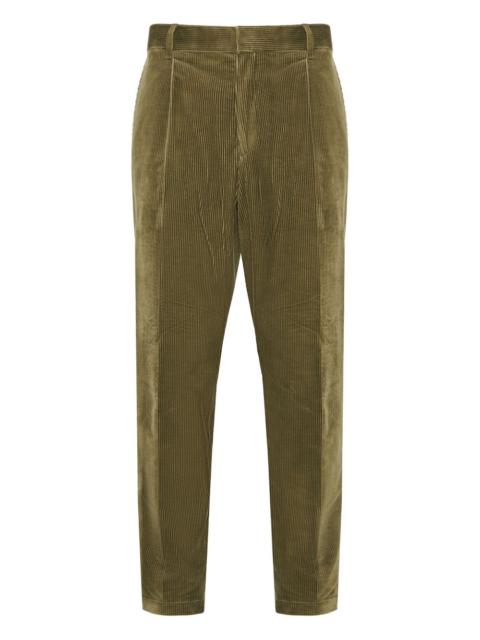 pleat-detail trousers