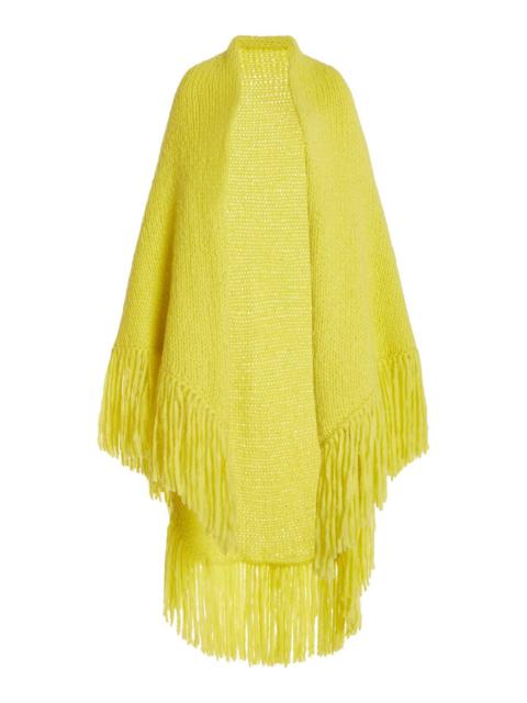 Lauren Wrap in Citrine Welfat Cashmere