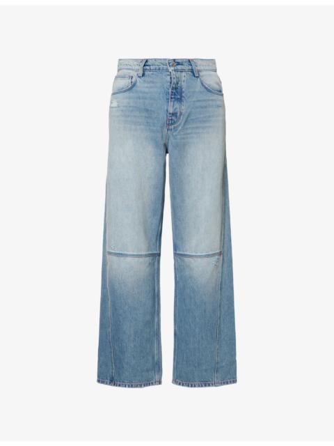 Venice Wide-Leg Denim Jeans