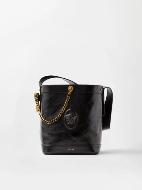 Pivot Small Leather Bucket Bag