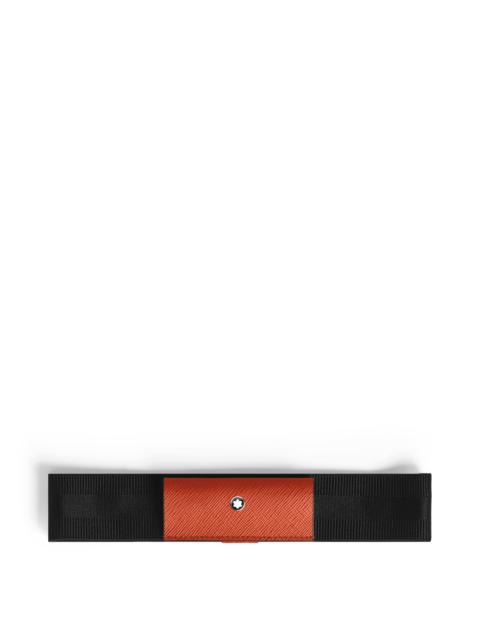 1-PEN LOOP WITH ELASTIC BAND IN SARTORIAL LEATHER