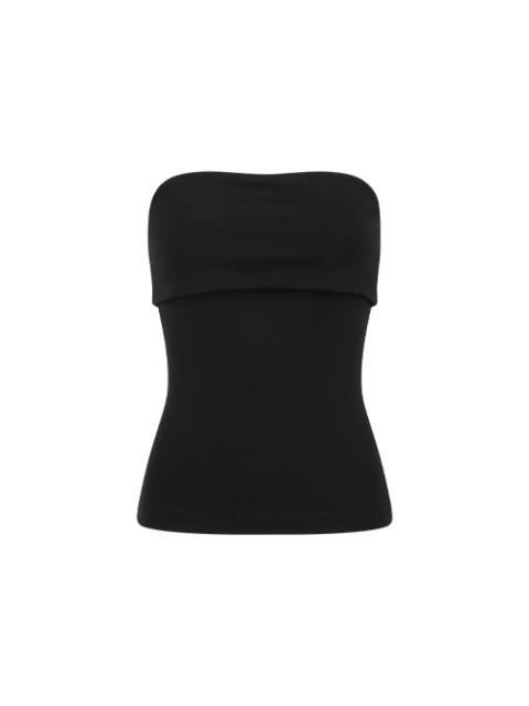 LAP TUBE TOP BLACK