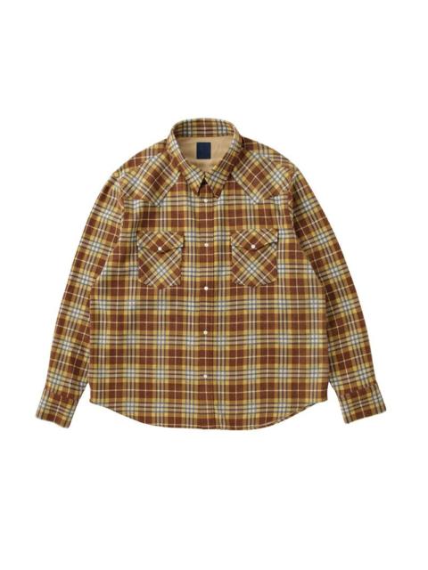 FOUR CORNERS CHECK L/S BROWN
