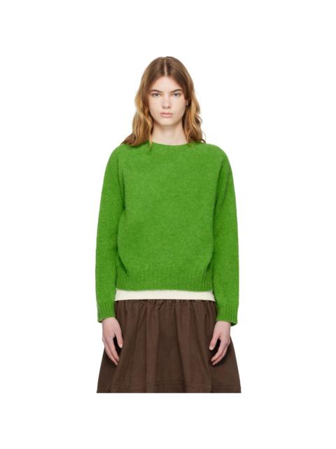 SSENSE Exclusive Green Jets Sweater