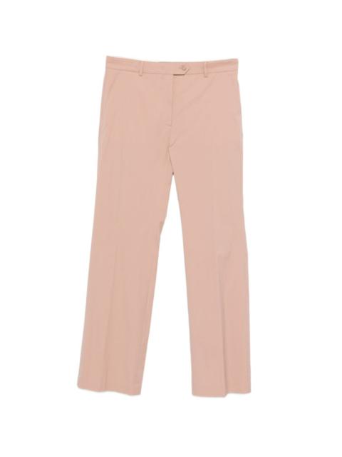 button woven trousers