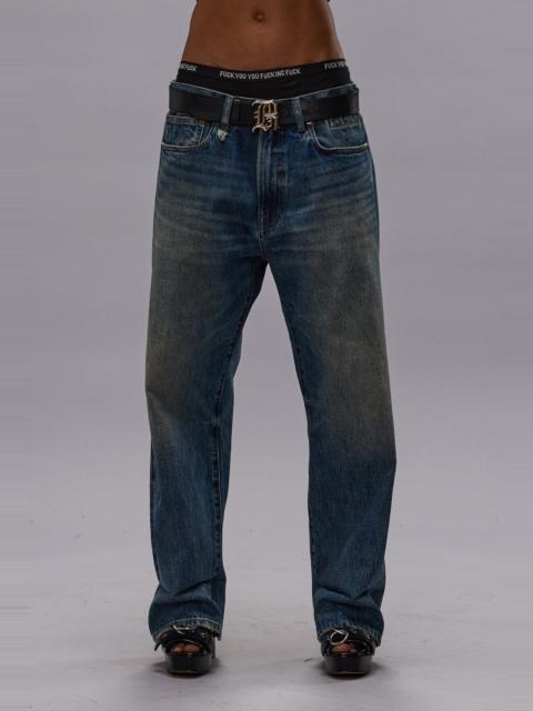 CUFFED X-BF JEAN - ASPEN SELVEDGE BLUE - R13
