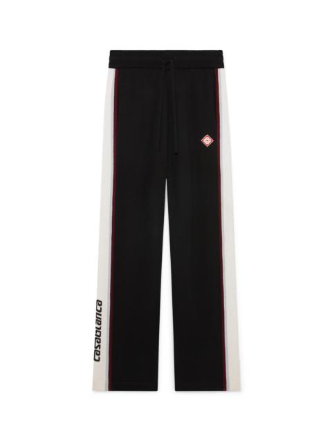 Stripe Merino Knit Trousers