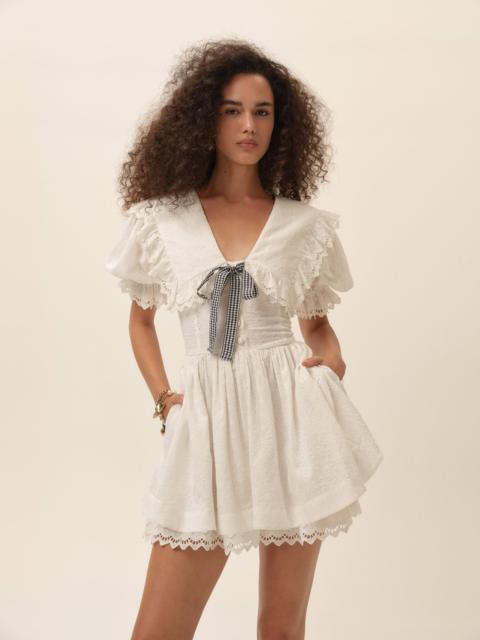 Marilyn Collared Mini Dress