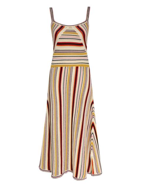 VITALI MULTI STRIPE KNIT DRESS