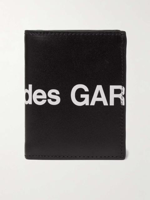 Logo-Print Leather Billfold Wallet
