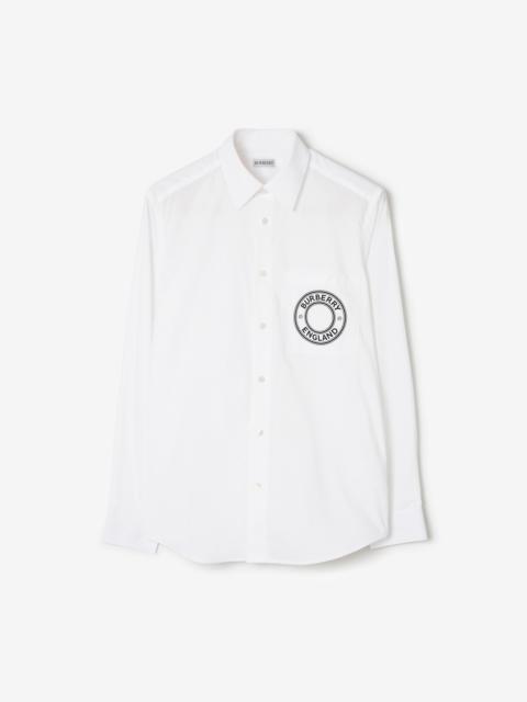Logo Graphic Cotton Shirt