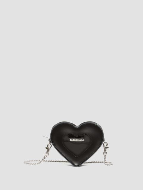 Mini Heart Shaped Kiev & Patent Leather Bag