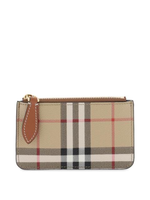 CHECK COIN PURSE WITH CHAIN STRAP