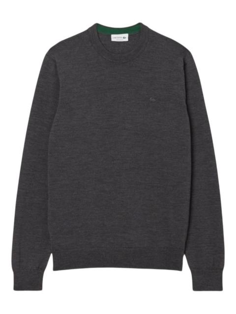 crew-neck merino-wool sweater