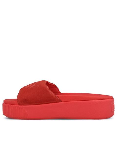 (WMNS) PUMA Platform Slide Bold SD 'Red' 367063-03
