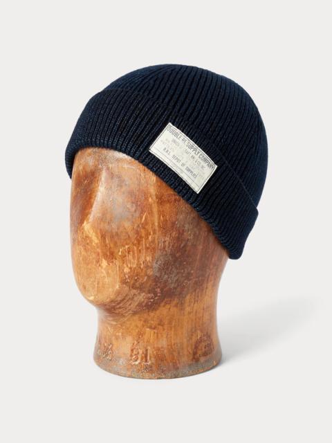 Indigo-Dyed Cotton Watch Cap