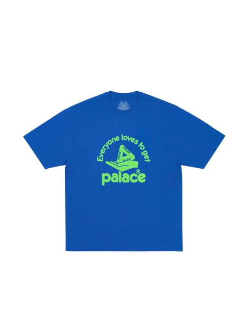 HAND OUT T-SHIRT BLUE BERRY