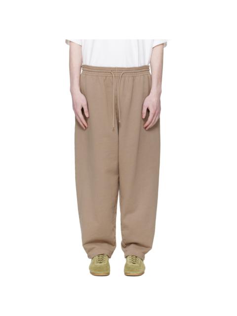 Brown Drawstring Sweatpants