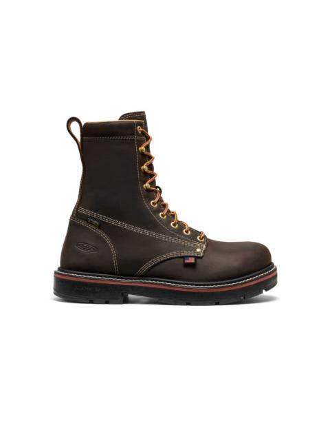 Men's Liberty 8" Waterproof 90° Heel Boot (Carbon Toe)