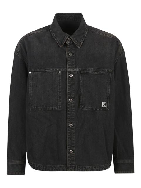 pocket long-sleeve shirt