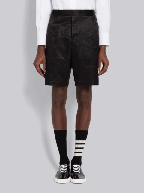 Toile Jacquard Unconstructed Straight Leg Short