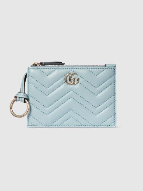 GG Marmont zip key pouch