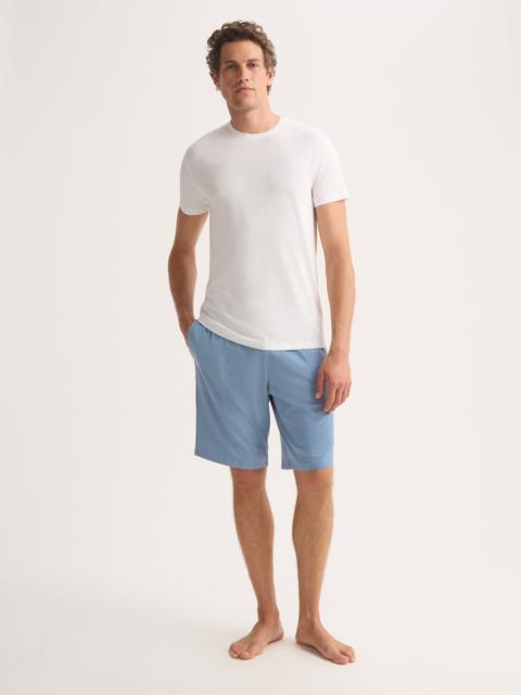 Men's Lounge Shorts Basel Micro Modal Stretch Storm Blue