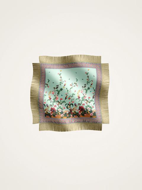 Reversible Fringe Foulard 90