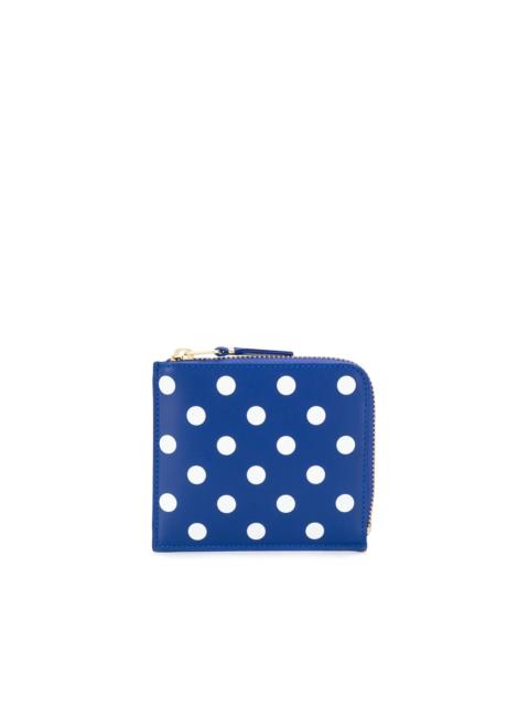 dotted pattern wallet