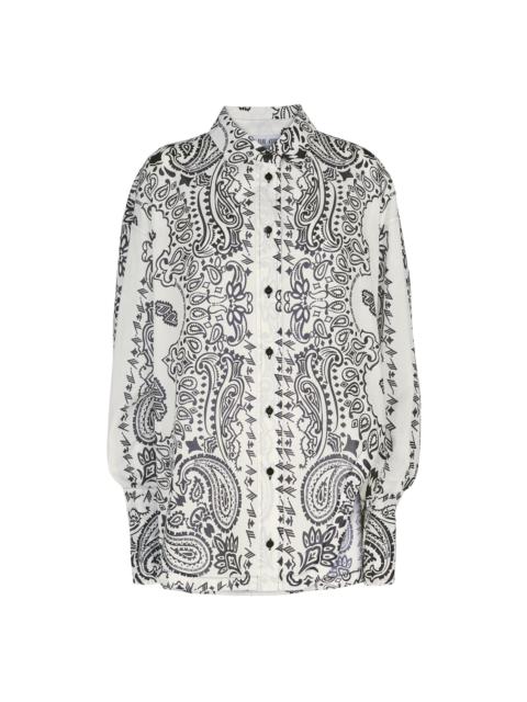 WHITE AND BLACK SHIRT