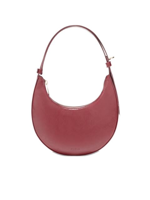 crescent top-handle shoulder bag