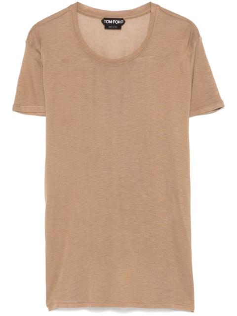 semi-sheer T-shirt