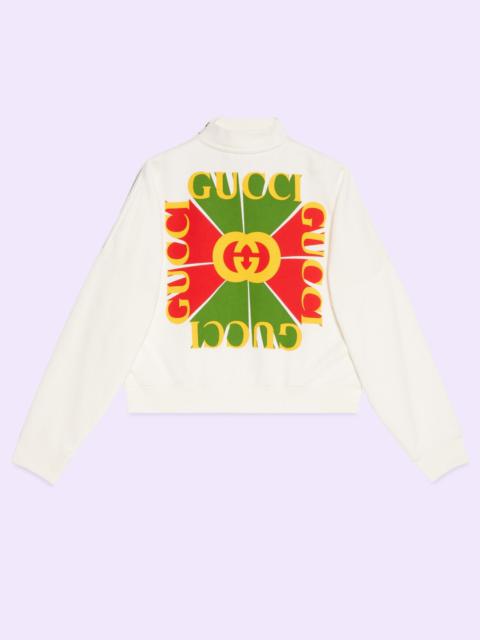 Gucci vintage logo cotton sweatshirt