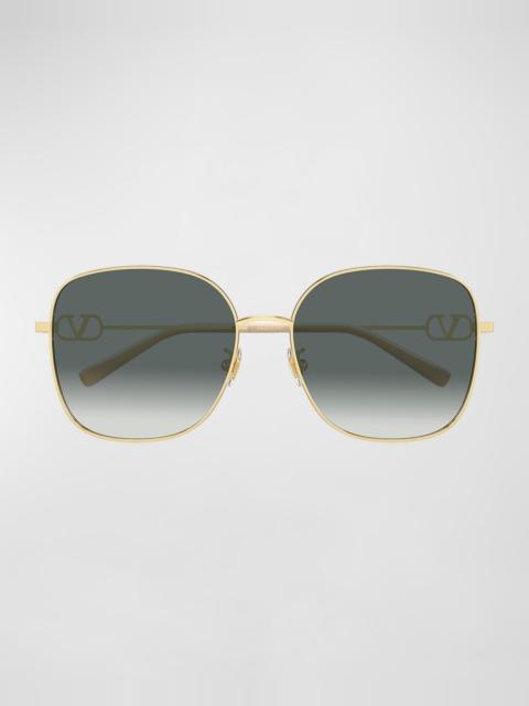 VLogo Signature 59mm Square Sunglasses