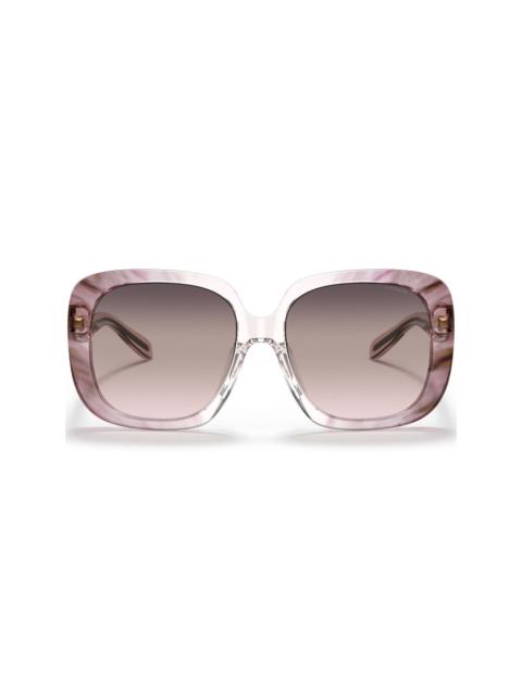ombré square-frame sunglasses