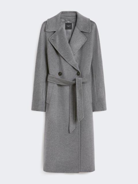 RESINA Double-breasted wool midi coat