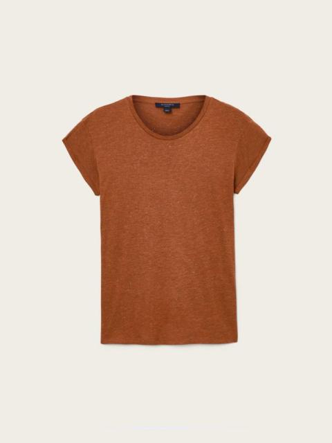 ANNA SHORT SLEEVE SHIMMER T-SHIRT