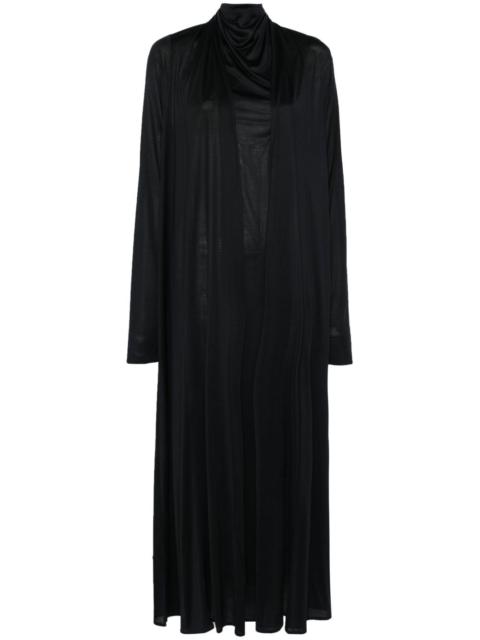 silk maxi dress