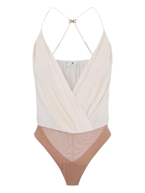 V-neck draped body
