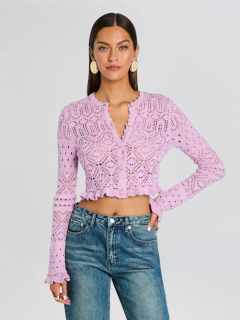 GIULIANA CROCHET CARDIGAN