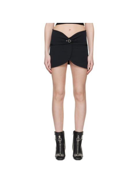 Black Ellipse Miniskirt
