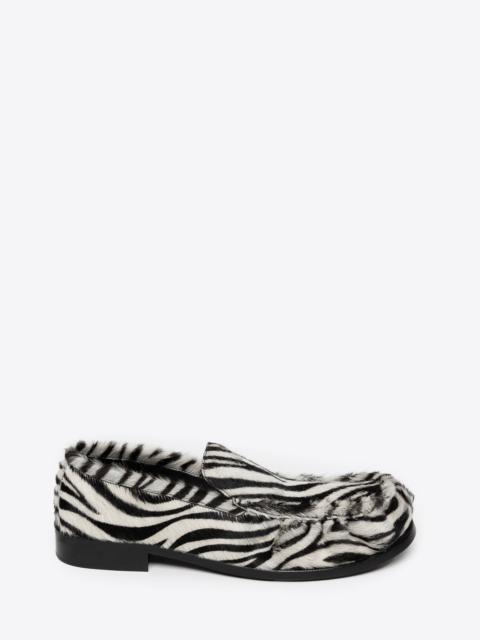 ZEBRA PONYHAIR LOAFERS